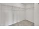 A walk-in closet offering ample storage space with shelving to organize your wardrobe at 428 Mill Station Ln, Wendell, NC 27591