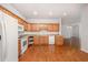 Functional kitchen with plenty of counter space and modern appliances at 4622 Ivy Blossom Ln, Raleigh, NC 27604