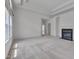 Large living room with fireplace and bright, neutral decor at 5000 Mocha Ln, Raleigh, NC 27616