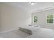 Bedroom features a queen-sized bed, neutral walls, and carpeted floors at 544 Tanner Lake Ln, Raleigh, NC 27610