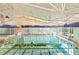 Large indoor swimming pool with natural light, perfect for swimming laps and aquatic exercise for all ages at 553 Sturgeon St, Smithfield, NC 27577