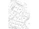 Land survey displaying property lines, lot dimensions, and neighboring lots for precise real estate analysis at 71010 Russell, Chapel Hill, NC 27517