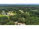 Stunning aerial view showcasing the property's expansive land and surrounding greenery at 9 Piney Grove Rd, Bahama, NC 27503
