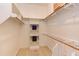 This walk-in closet offers built-in shelving and wood rods for clothing and storage at 102 Bosswood Ct, Cary, NC 27518