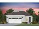 Charming single-story home with a two-car garage, tidy landscaping, and a welcoming front door at 189 Churchill Way, Clayton, NC 27520
