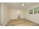 Spacious bedroom with a view of the ensuite bathroom at 1964 Wellington Rd, Burlington, NC 27217
