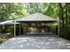 Spacious covered carport attached to a brick home, offering ample parking and protection from the elements at 1964 Wellington Rd, Burlington, NC 27217