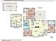 Floor plan showcasing the home's layout, including the kitchen, bedrooms, living spaces, and the detached carport at 1964 Wellington Rd, Burlington, NC 27217