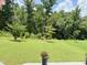 Lush green backyard with trees and landscaping at 223 Chauncey Cir, Chapel Hill, NC 27516