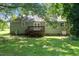The backyard features a deck at 2474 Sumter Dr, Garner, NC 27529
