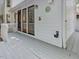 Cozy white painted back deck featuring double windows, perfect for outdoor relaxation and entertainment at 3811 Carnegie Ln, Raleigh, NC 27612