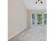 Bright bedroom featuring a bay window and neutral paint at 3811 Carnegie Ln, Raleigh, NC 27612