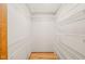 Walk-in closet featuring custom shelving at 3821 Whispering Branch Rd, Raleigh, NC 27613