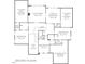 Second floor layout including multiple bedrooms, flex spaces, walk-in closets and attic storage at 401 Westbury Dr, Chapel Hill, NC 27516