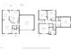 Detailed floor plan showcasing the layout of this beautiful home at 412 Onondaga Ct, Holly Springs, NC 27540