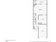 This floorplan presents a well designed first floor layout, including the kitchen, living room, and a back patio at 4732 Altha St, Raleigh, NC 27606