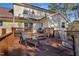 Spacious deck offering multiple seating areas, ideal for entertaining and relaxation at 506 Tirzah Dr, Lillington, NC 27546