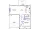 Detailed first-floor layout showcasing an open-concept kitchen and Gathering room at 85 Plantation Dr, Youngsville, NC 27596