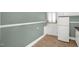View of the kitchen with ample space, and appliances at 907 Morehead Ave, Durham, NC 27707