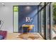 Stylish home office featuring a unique desk, modern decor, and plenty of natural light at 922 Tower St, Raleigh, NC 27607