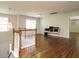 Open loft area with hardwood floors and ample natural light at 1035 Evening Shade Ave, Rolesville, NC 27571