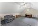 A bonus room that can be used as a media room, office, or playroom at 150 Williamston Ridge Dr, Youngsville, NC 27596