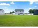 Large backyard providing ample space for outdoor activities and a concrete patio at , Fuquay Varina, NC 27526