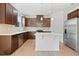 Well-appointed kitchen featuring stainless steel appliances, kitchen island and modern finishes at , Fuquay Varina, NC 27526