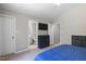 Main bedroom with ensuite bathroom featuring a dresser for storage at 3814 Tyler Bluff Ln, Raleigh, NC 27616