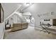 Spacious bedroom featuring a keyboard, dance mirrored walls and a window nook at 39 Wood Stork Ct, Clayton, NC 27520