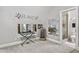 Spacious bedroom featuring a keyboard, and dance mirrored walls at 39 Wood Stork Ct, Clayton, NC 27520