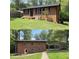 Charming brick home with a covered parking area and a well-maintained, sloping front yard at 437 Woodsdale Rd, Roxboro, NC 27573