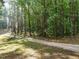 Gravel driveway leading through a wooded lot at 45 Softwood Dr, Franklinton, NC 27525