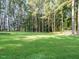 Expansive green yard with mature trees around the edge of the property at 45 Softwood Dr, Franklinton, NC 27525