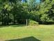 Wide shot of backyard with healthy green grass at 462 Ashland Dr, Goldston, NC 27252