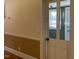 View of the interior walls and door at 462 Ashland Dr, Goldston, NC 27252