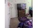 Vibrant bedroom decorated with colorful butterfly decals and a cozy, inviting atmosphere at 512 Crow Field St, Roxboro, NC 27574