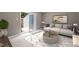 Charming living room with sliding door and stylish decor, ideal for relaxing and entertaining at 7159 Sandy Creek Dr, Raleigh, NC 27615