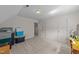 Spacious bonus room with plush carpeting and doors, offering versatile living space at 918 Circle Dr, Angier, NC 27501