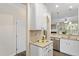 Spacious kitchen featuring stainless steel appliances and white cabinets at 109 Grey Elm Trl, Durham, NC 27713