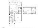 Detailed floor plan showcasing the layout of the home with room dimensions and key features at 136 Durie Way, Garner, NC 27529
