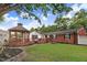 Expansive backyard with gazebo and deck offers ample space for outdoor entertaining at 201 Shady Lane Dr, Smithfield, NC 27577