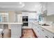 Kitchen with white countertops and stainless steel appliances at 201 Shady Lane Dr, Smithfield, NC 27577