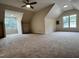 Large bonus room with carpet and big windows at 3212 Potthast Ct, Raleigh, NC 27529