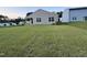 Expansive backyard area with lush green lawn, perfect for outdoor activities at 3428 Pinnacle Peak Dr, Raleigh, NC 27604