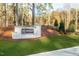 Elegant community entrance sign, set amongst manicured landscaping at 3428 Pinnacle Peak Dr, Raleigh, NC 27604