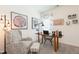 Well-lit home office with a wooden desk, comfortable chair, and stylish decor at 367 Deodora Lane Ln, Cameron, NC 28326