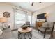 Inviting living room featuring cozy seating, a modern aesthetic, and bright natural light at 367 Deodora Lane Ln, Cameron, NC 28326