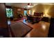Primary bedroom suite with hardwood floors, a ceiling fan, and room for workout equipment at 5456 Thunderidge Dr, Raleigh, NC 27610