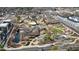 Aerial view of the beautiful Downtown Cary Park, complete with playgrounds and landscaping at 827 Union St, Cary, NC 27511